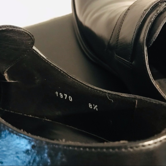 To Boot New York black leather monkstrap size 8.5
